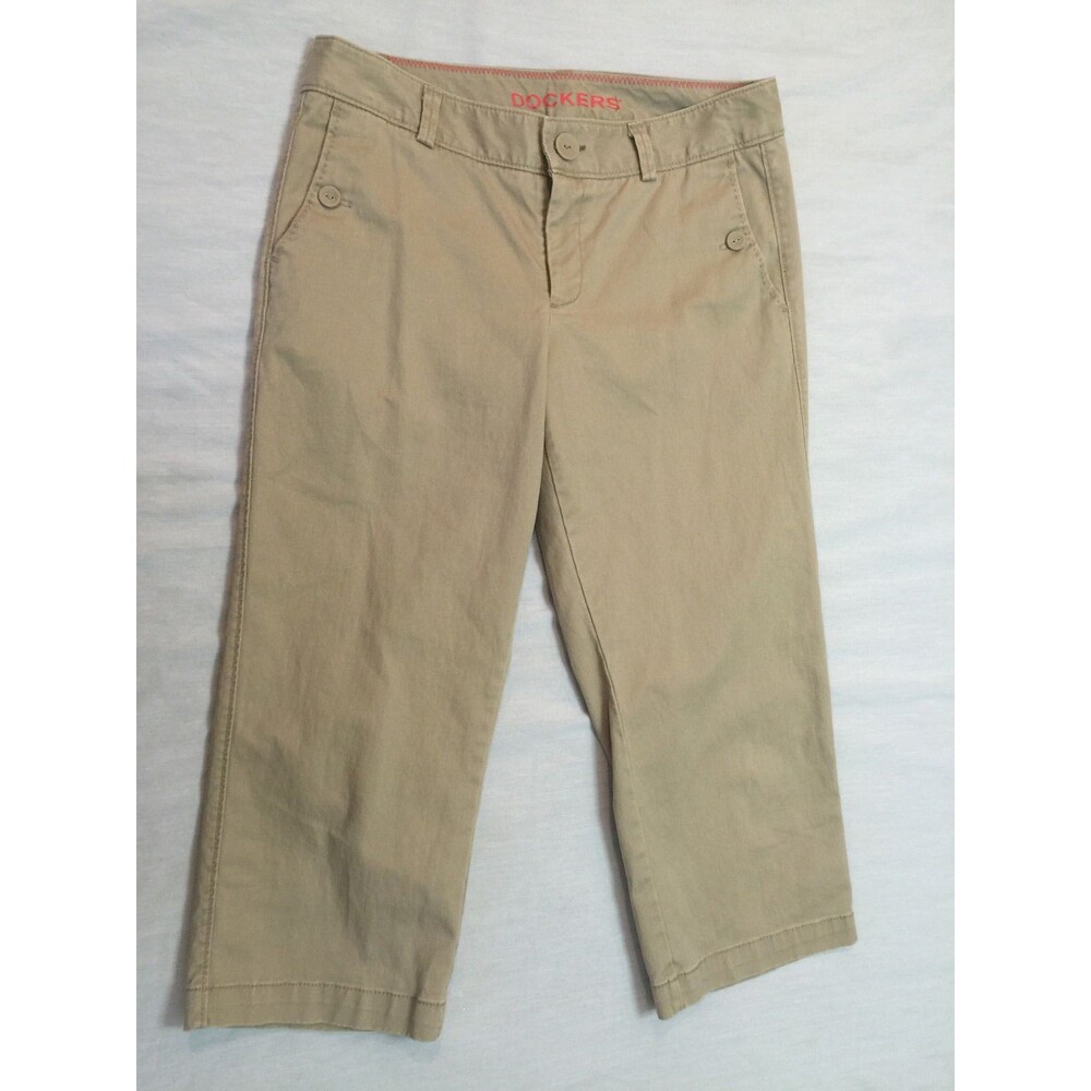 DOCKERS WOMENS CAPRIS PANTS SIZE 6